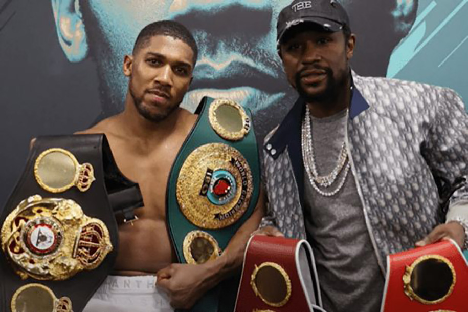 Anthony Joshua nhận "chỉ điểm" từ Floyd Mayweather sau khi knockout Pulev