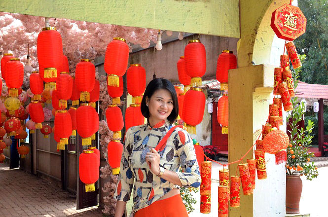 Đầu xuân, HLV Kim Huệ khoe vẻ đẹp... như tuổi đôi mươi