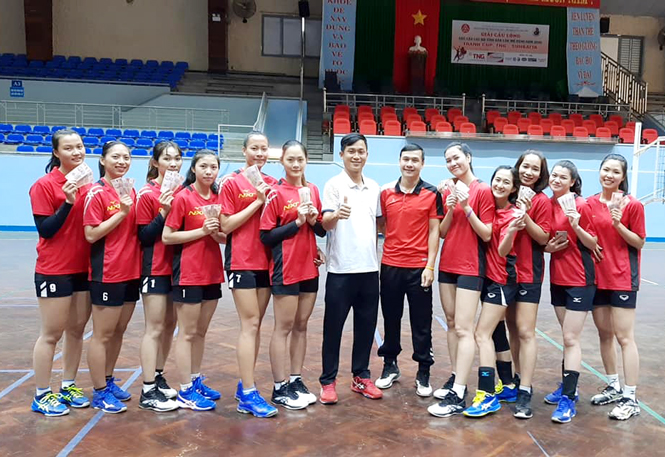 Trở lại tập luyện sau Tết, VĐV bóng chuyền Việt đương đầu một năm nhiều thách thức