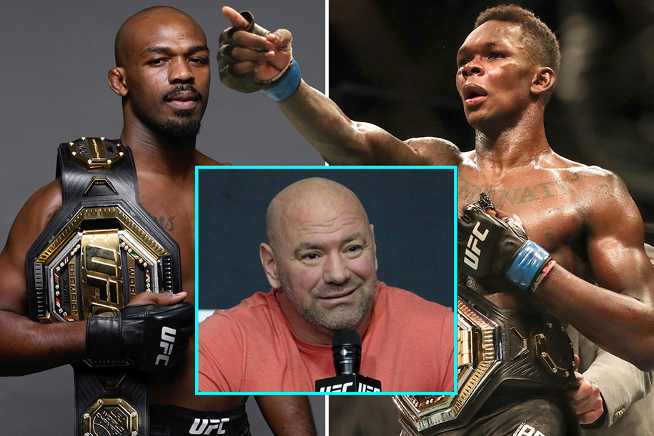 Chủ tịch Dana White quyết “cáp kèo” Jon Jones vs Israel Adesanya năm 2021 Chủ tịch Dana White quyết “cáp kèo” Jon Jones vs Israel Adesanya năm 2021