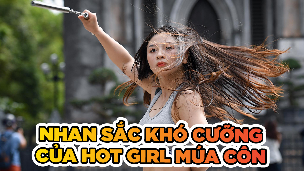 Nhan sắc khó cưỡng của hot girl múa côn - Trần Thị Hậu