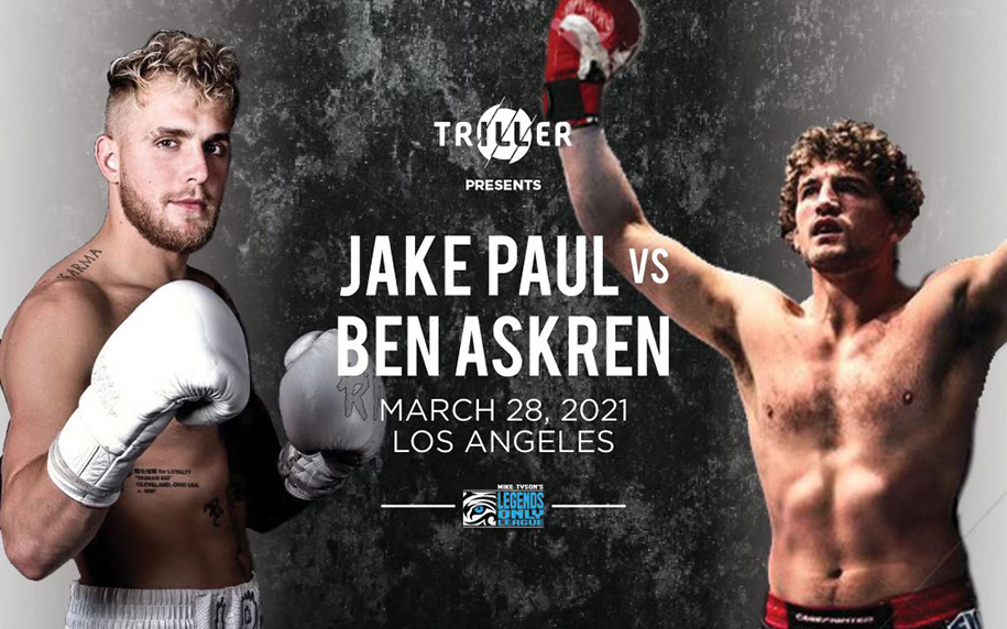 Ben Askren công bố thượng đài với Jake Paul vào 28 tháng 3