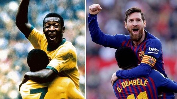 Santos tuyên bố Messi chưa phá kỷ lục của Pele với thống kê gây sốc