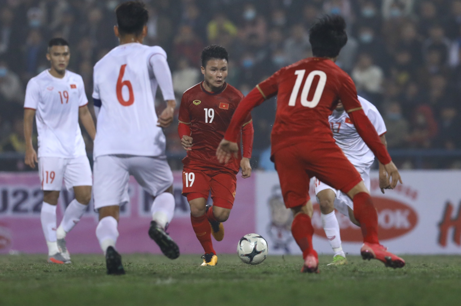 Xem lại trận đội tuyển Việt Nam vs U22 Việt Nam, giao hữu bóng đá hôm nay