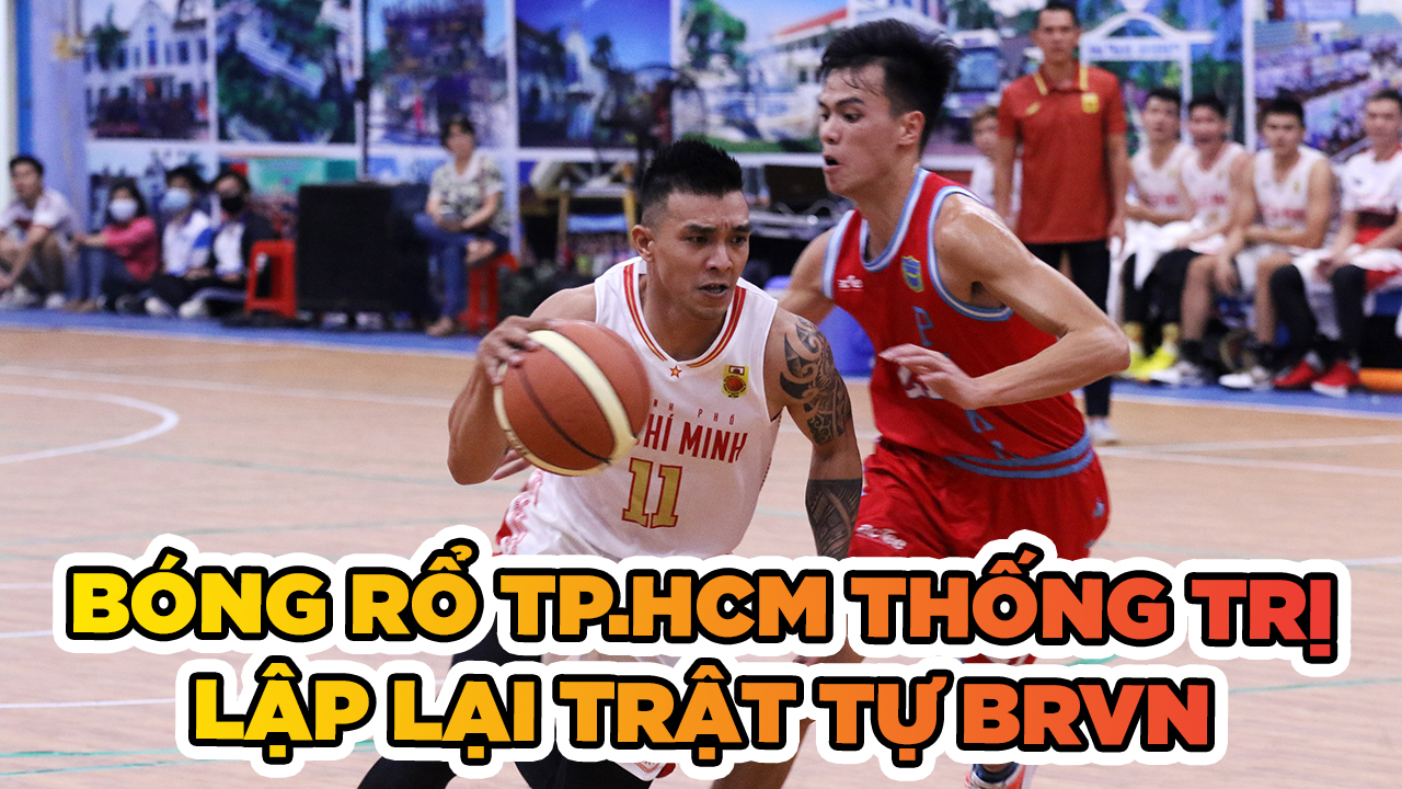 Lập lại trật tự, bóng rổ TP.HCM thống trị giải VĐQG 2020