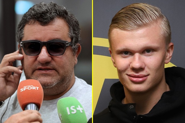 “Siêu cò” Raiola phản hồi về tin đồn Haaland gia nhập Barca
