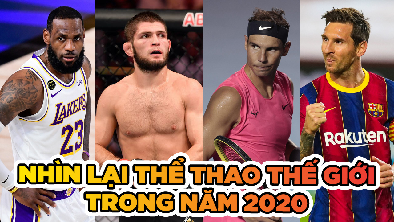 Nhìn lại thể thao thế giới trong năm 2020 biến động vì COVID-19