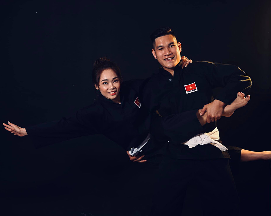 Ngắm bộ ảnh cưới “cực chất” của cặp đôi vô địch Silat thế giới Nguyễn Duy Tuyến – Phạm Thị Tươi