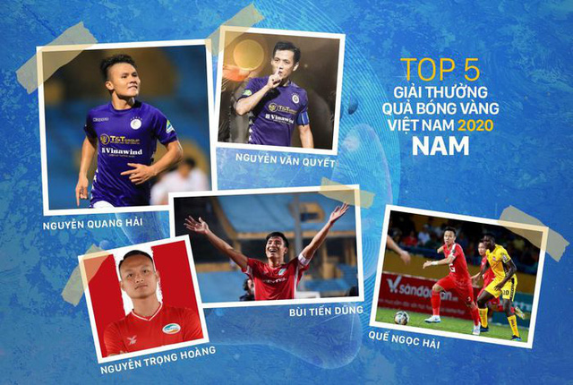 Lễ trao giải Quả bóng vàng Việt Nam 2020 trực tiếp kênh nào?