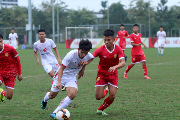 Trực tiếp bóng đá U19 quốc gia Việt Nam 2021 hôm nay 12/1: Hà Nội vs Viettel