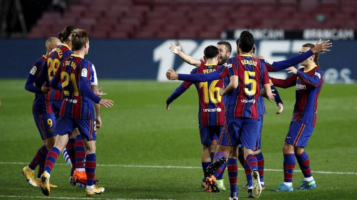 Video Highlight Barca vs Real Sociedad, bóng đá Tây Ban Nha hôm nay 14/1