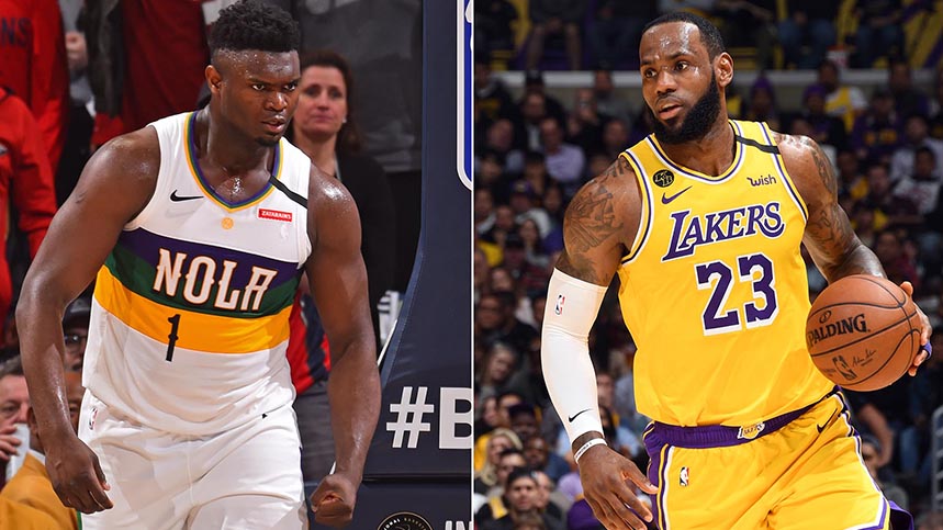Nhận định NBA: New Orleans Pelicans vs Los Angeles Lakers (ngày 16/1 10h00)