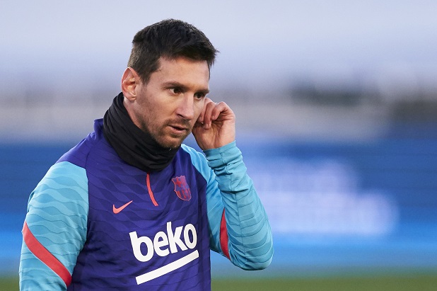 Barca vui mừng với hình ảnh của Messi trước chung kết Siêu Cúp