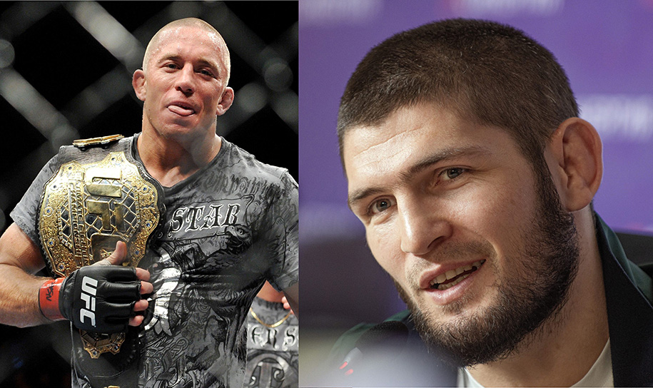 Khabib Nurmagomedov "hoàn toàn không hứng thú" với việc đấu Georges St Pierre