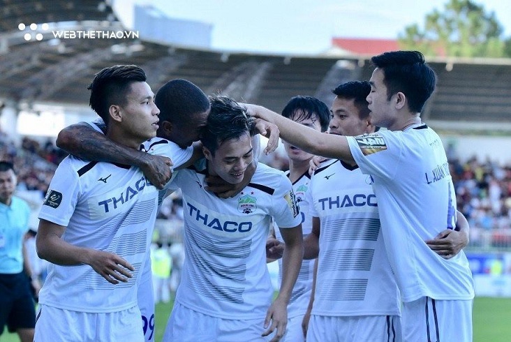 Kết quả HAGL vs SLNA, video V.League 2021