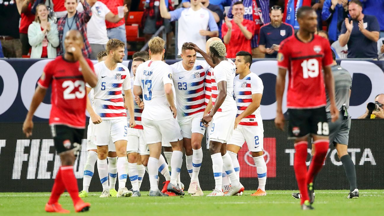Kết quả Mỹ vs Trinidad & Tobago, giao hữu bóng đá hôm nay 1/2