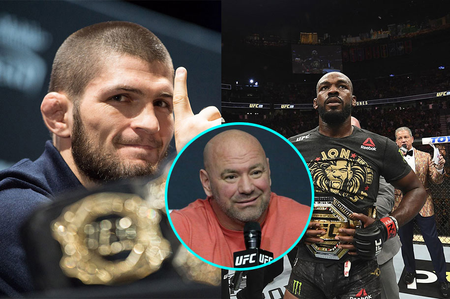 Dana White: "Jon Jones vĩ đại nhất, Khabib là người mạnh nhất UFC hiện tại"