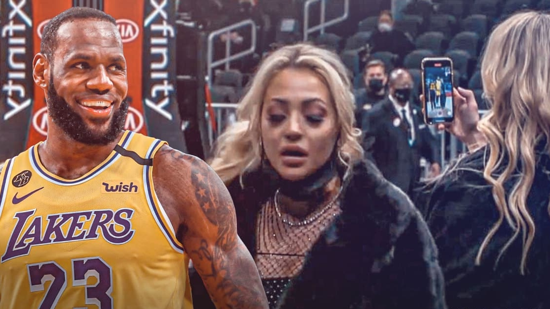 Cãi nhau tay đôi với LeBron James, nữ CĐV xinh đẹp bị tống cổ khỏi sân