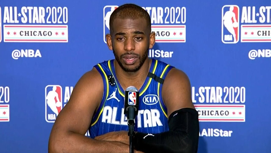 Đại diện hiệp hội cầu thủ NPBA, Chris Paul lên tiếng trả lời về quyết định tổ chức NBA All-Star Game