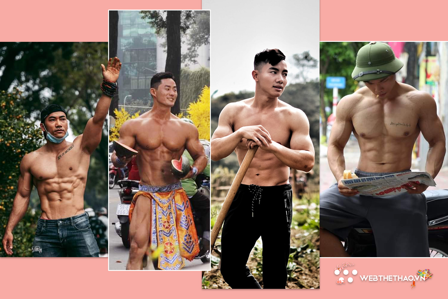 Những chàng trai “6 múi sầu riêng” làm điên đảo cộng đồng mạng Tết Tân Sửu