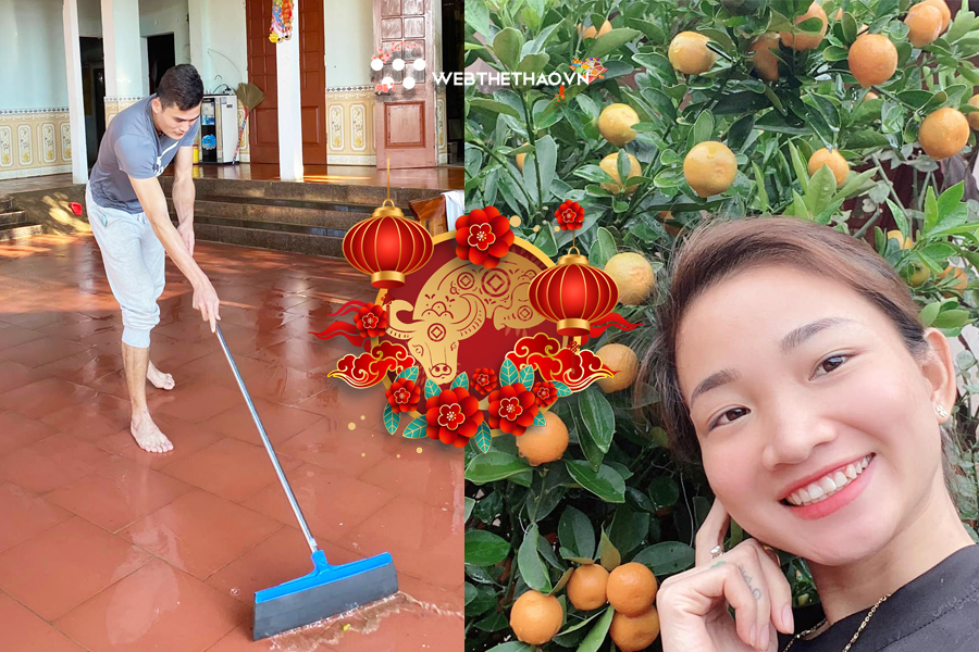Nguyễn Thị Oanh, Quách Công Lịch tất bật dọn nhà đón Tết Tân Sửu