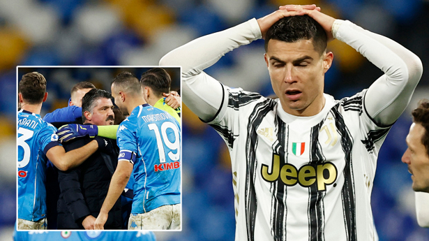 Ronaldo bị chế nhạo sau trận thua đau với Juventus