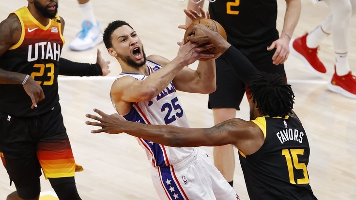 Ben Simmons ghi 42 điểm, Sixers vẫn không thể cản bước Utah Jazz