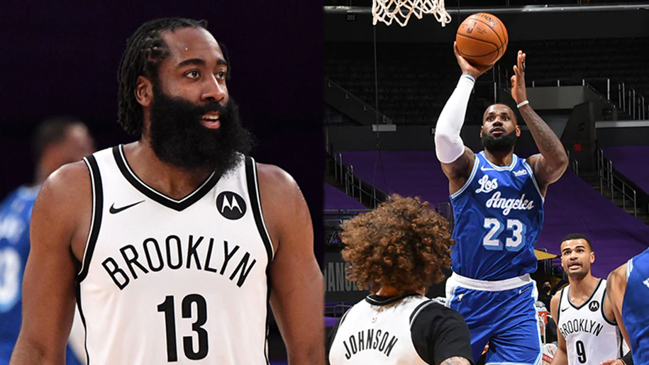 Thiệt quân và chơi có phần dưới sức, LeBron cùng LA Lakers gục ngã trước Brooklyn