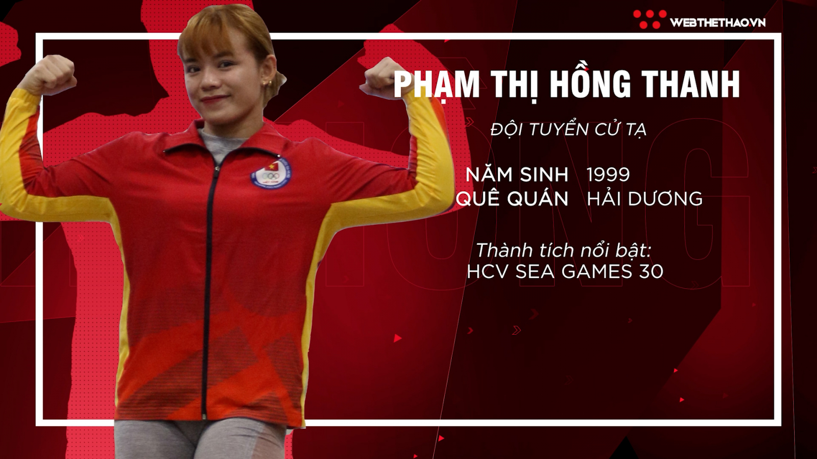 [Chân dung VĐV] Phạm Thị Hồng Thanh: Hot girl tài năng của làng cử tạ Việt Nam