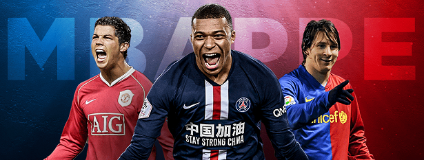 Bằng chứng Messi và Ronaldo xuất sắc hơn Mbappe ở tuổi 22 Bằng chứng Messi và Ronaldo xuất sắc hơn Mbappe ở tuổi 22