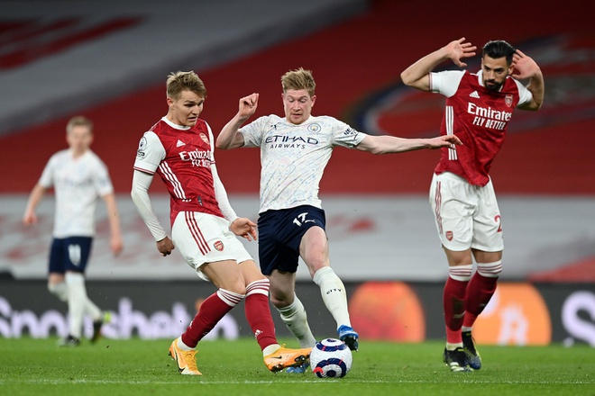 Xem lại bóng đá Ngoại hạng Anh đêm qua Arsenal vs Man City
