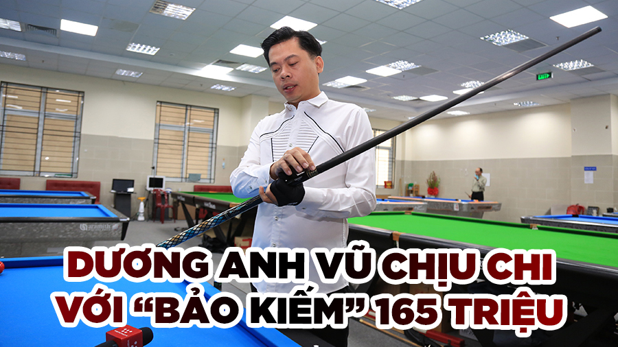 Chịu chi như Dương Anh Vũ với “bảo kiếm” 165 triệu đồng