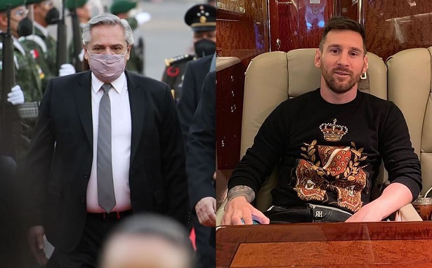 Messi cho Tổng thống Argentina thuê máy bay riêng