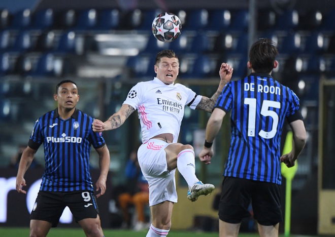 Xem lại bóng đá cúp C1 đêm qua: Atalanta vs Real Madrid
