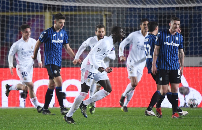 Kết quả bóng đá cúp C1 hôm nay 25/2: Atalanta 0-1 Real Madrid