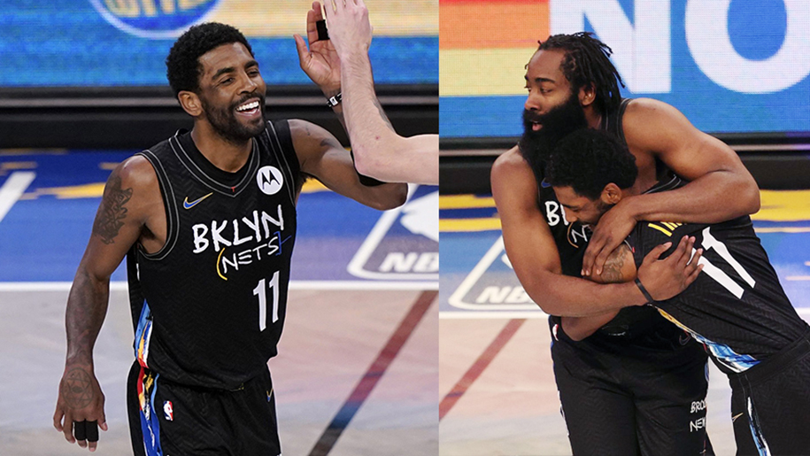 Tiếp tục thị uy sức mạnh, bộ đôi Kyrie - Harden đưa Brooklyn đến trận bất bại thứ 8 Tiếp tục thị uy sức mạnh, bộ đôi Kyrie - Harden đưa Brooklyn đến trận bất bại thứ 8