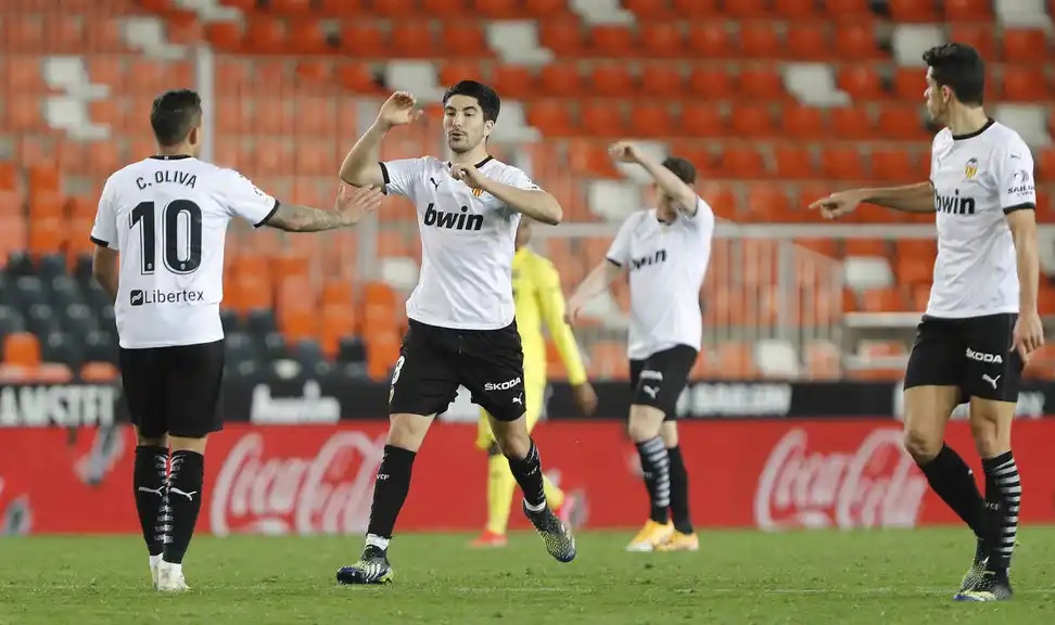 Kết quả bóng đá Tây Ban Nha - La Liga hôm nay 6/3: Valencia 2-1 Villarreal