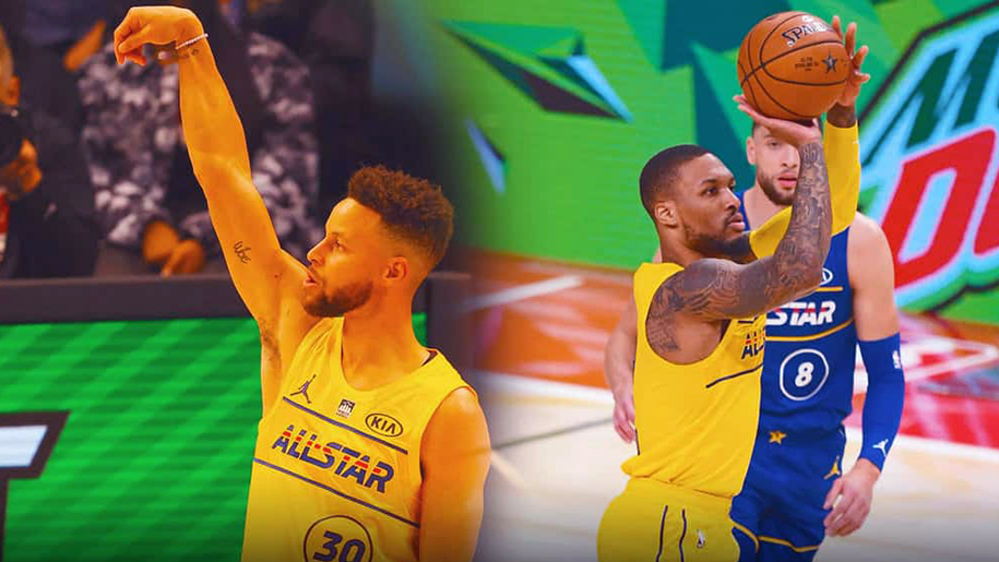 Nhìn Curry và Lillard thay nhau ném giữa sân, đã đến lúc đưa vạch 4 điểm vào All-Star Game?