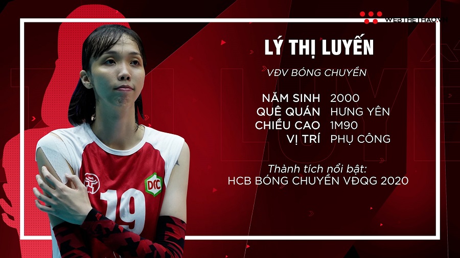 [Chân dung VĐV] Lý Thị Luyến: Khủng long mới của bóng chuyền Việt Nam