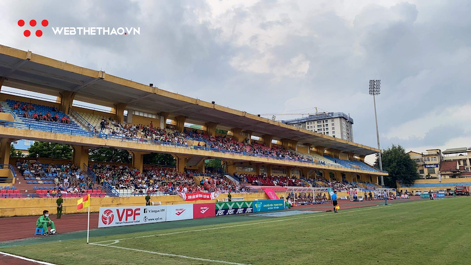 Thêm một trận đấu ở V.League 2021 được phép đón khán giả vào sân