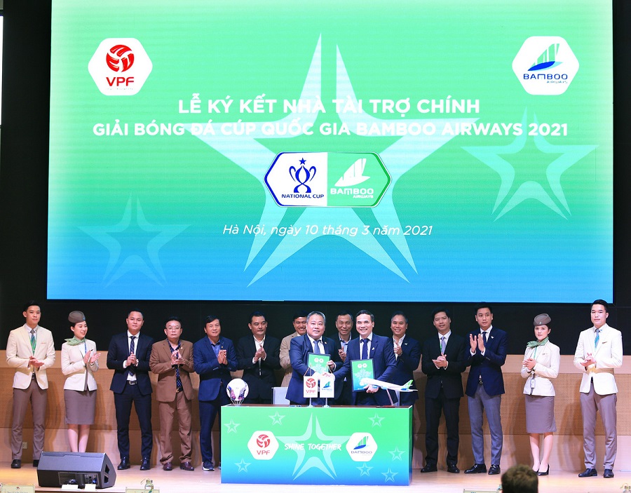 Cúp QG 2021 có nhà tài trợ đồng hành 3 năm liên tiếp