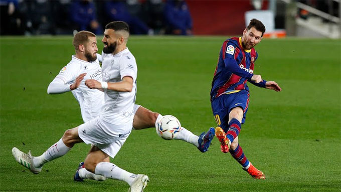 Video Highlight Barca vs Huesca, bóng đá Tây Ban Nha hôm nay 16/3