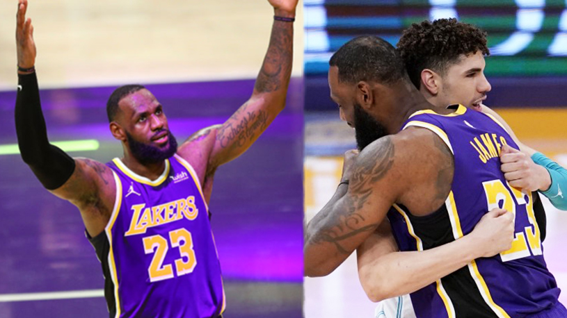 LeBron James hoá tài năng trẻ đọ tài với LaMelo Ball, “thả nhẹ" 37 điểm giúp Lakers chiến thắng