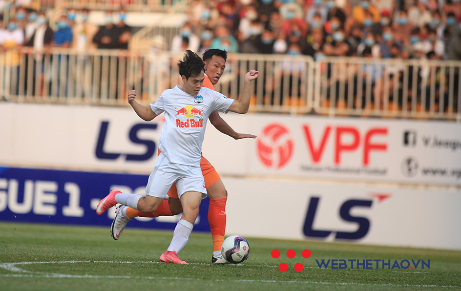 Kết quả Hồng Lĩnh Hà Tĩnh vs HAGL, video V.League 2021