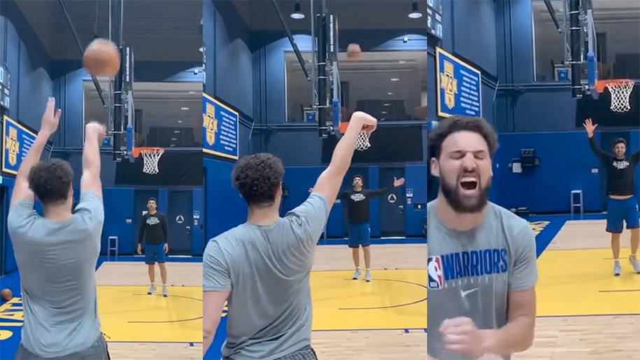 Dù gân Achilles chưa lành, Klay Thompson đăng video tập ném "cực cháy" khiến CĐV nể phục