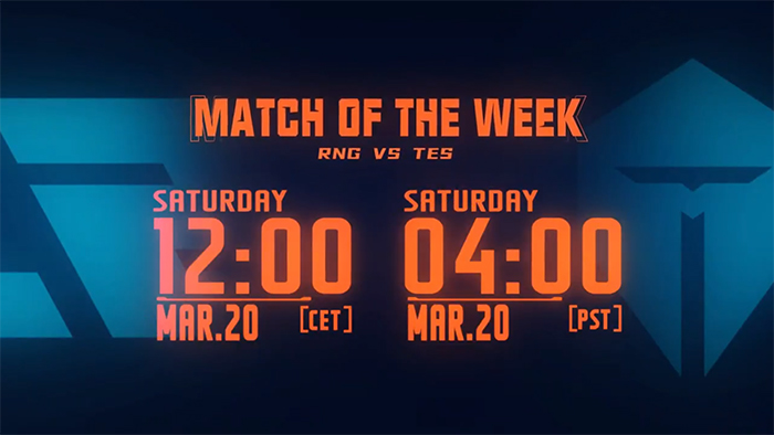 Kết quả LPL Mùa Xuân 2021 hôm nay 20/3: RNG chặn đứng chuỗi bất bại của TES