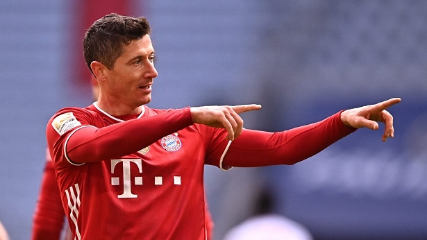 Lewandowski không có đối thủ trong cuộc đua Chiếc giày vàng châu Âu