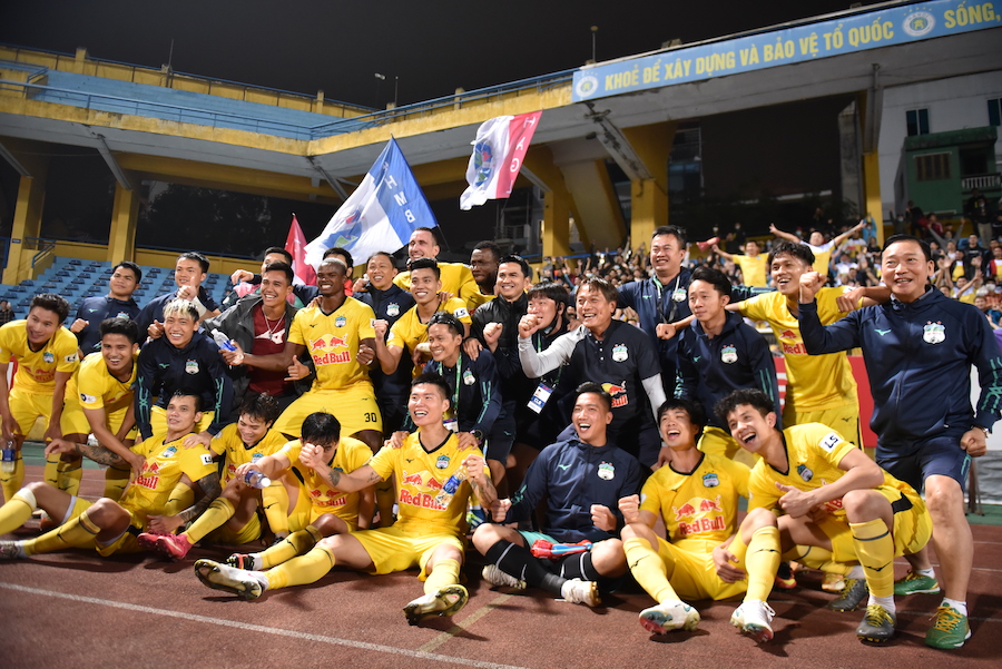 Sau 5 năm, HAGL mới lại lên "đỉnh" V.League