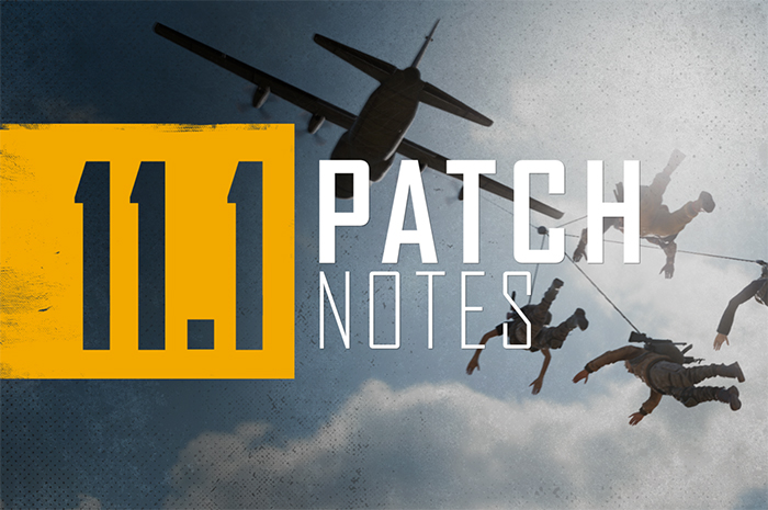 Cập nhật PUBG 11.1: Bắt đầu PUBG Season 11