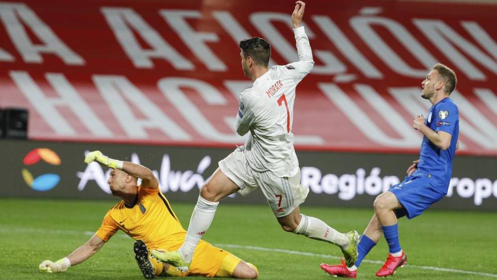 Video Highlight Georgia vs Tây Ban Nha, vòng loại World Cup 2022